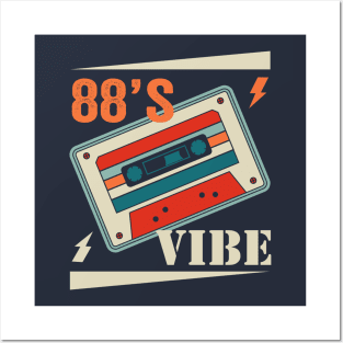 88’s Old Vibe Posters and Art